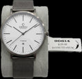 Obaku Havre Titanium Mesh Watch – White Minimalist Dial WCH