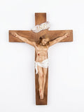 Classic Wooden Wall Crucifix (30 cm x 21 cm) CRS