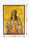 St. Mary Magdalene Byzantine Icon (Myrrh-Bearer) – 10cm x 14cm ICN