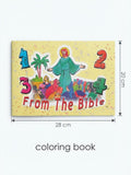 50007 "1 2 3 4 From The Bible" Children's Coloring Book BKS