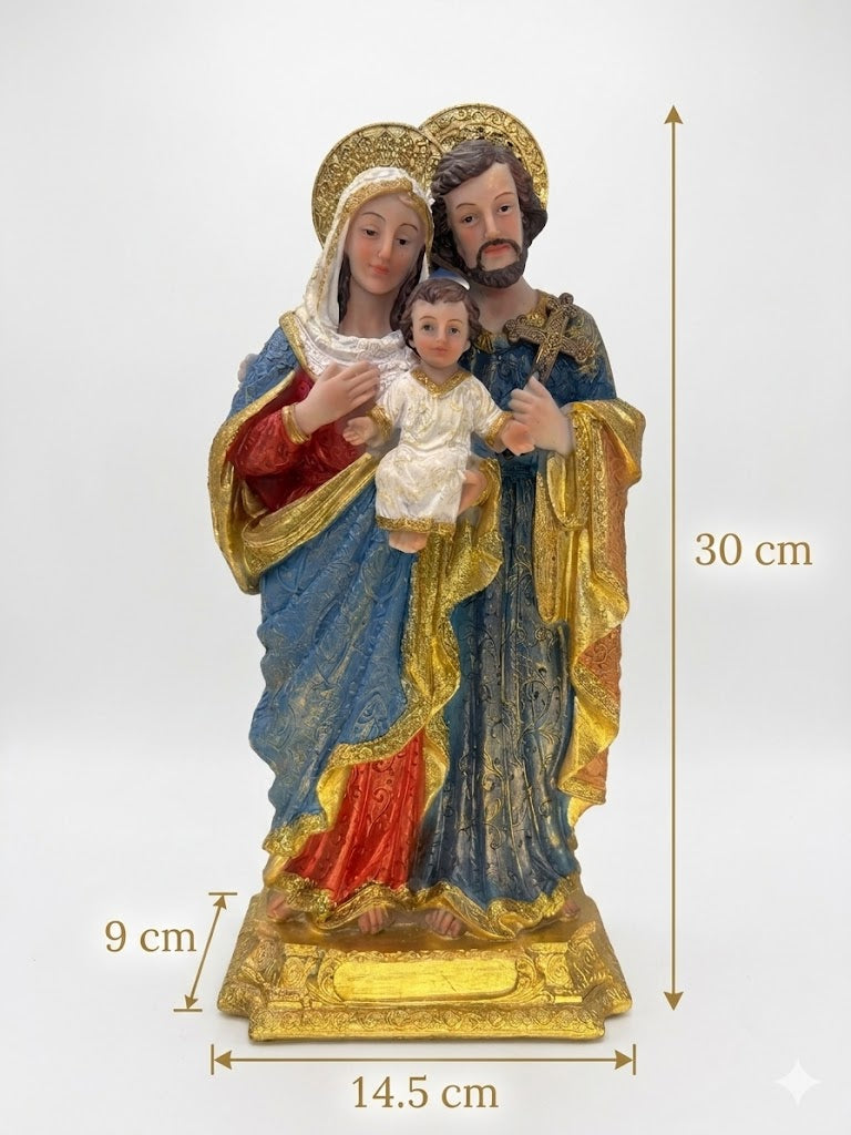 30007 Holy Family Jesus, Mary, and Joseph Religious Figurine HFS