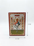 Christ the True Vine Byzantine Icon – 6.5cm x 9cm ICN