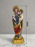 30042 Saint Joseph holding Child Jesus Statue HFS