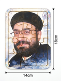 Father Mina Aboud Modern Coptic Martyr Wooden Puzzle – 14cm x 18cm MSL