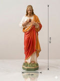 30006 Large Sacred Heart of Jesus Devotional Statue HFS