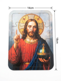 Christ Salvator Mundi (Savior of the World) Traditional Wooden Puzzle – 14cm x 18cm MSL