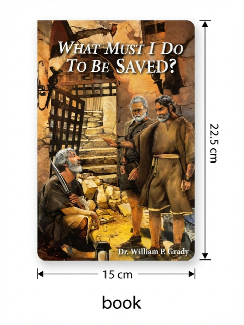 50005 "What Must I Do To Be Saved?" Book BKS