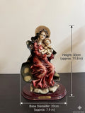 30003 Virgin Mary holding Child Jesus Statue HFS