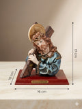 Jesus Carrying the Cross Devotional Bust HFS