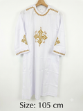 Traditional Gold Embroidered Youth Coptic Deacon Tonia – 105cm CLT