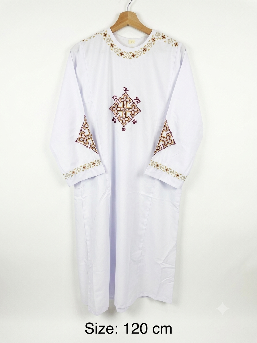 Traditional Geometric Stitch Coptic Deacon Tonia – 120cm CLT