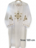 Traditional Gold and Silver Geometric Diamond Coptic Deacon Tonia – 120cm CLT