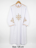 Traditional Gold and Champagne Geometric Coptic Deacon Tonia – 125cm CLT
