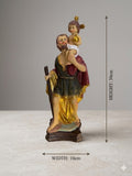30010 Saint Christopher Carrying Child Jesus Statue HFS