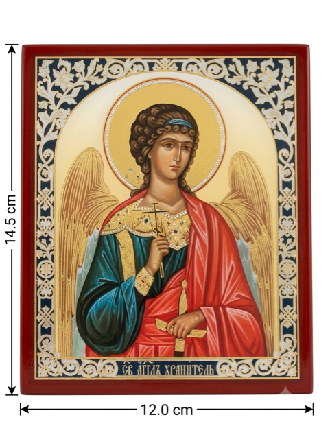 Holy Guardian Angel Byzantine Icon – 12cm x 14.5cm ICN