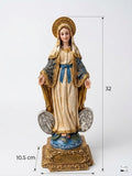 30008 Virgin Mary with Miraculous Medallions Figurine HFS
