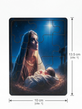 The Nativity and Star of Bethlehem Children's Wooden Puzzle – 10cm x 13.5cm MSL