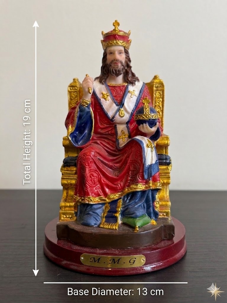 30015 Christ the King Enthroned Statue HFS
