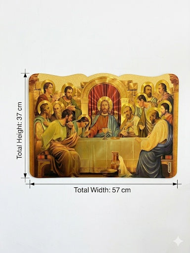The Last Supper Religious Wall Plaque – Traditional Christian ICN