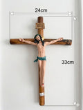 Traditional Wooden Crucifix Wall Cross CRS