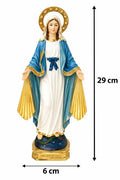 30041 Our Lady of Grace 29 cm Hand-Painted Statue HFS