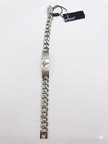 SanDino Stainless Steel Curb Chain Medical Alert ID Bracelet CNB