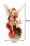 30030 St. Michael the Archangel 20 cm Hand-Painted Statue HFS