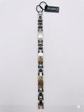 Italgem Steel Men’s Stainless Steel & Black Link Bracelet CNB