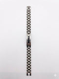 Sleek Stainless Steel & Carbon Fiber ID Bracelet CNB