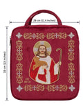 Embroidered "Jesus the Good Shepherd" Deacon bag DCN