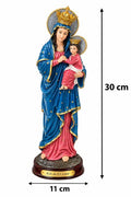 30035 Our Lady of the Sacred Heart 30 cm Hand-Painted Statue HFS