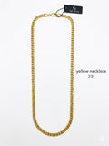 San Dino 23" Gold Curb Chain Necklace CNB