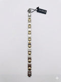 ITALGEM Steel Two-Tone Lion Emblem Link Bracelet CNB