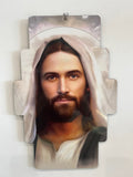Jesus Christ Wall Hanging Plaque (36cm x 30cm) ICN
